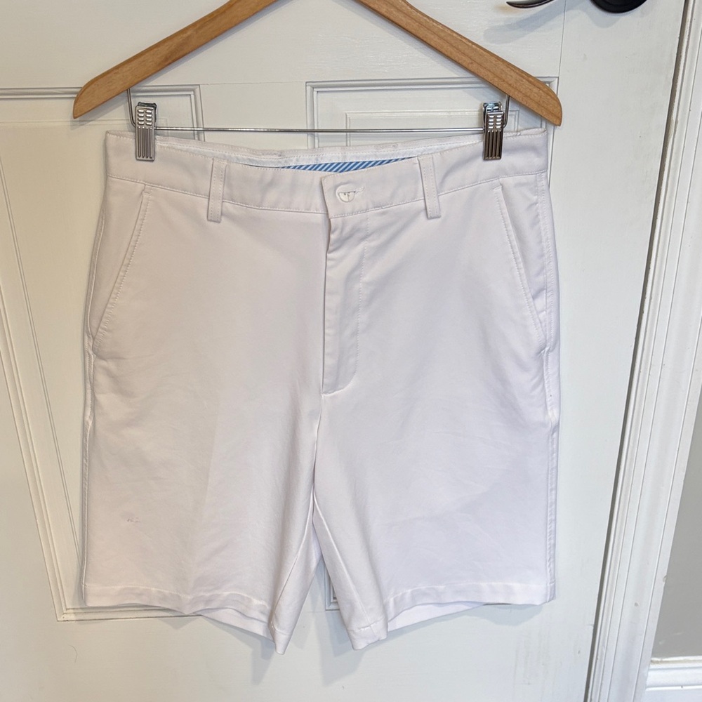 FootJoy mens performance white golf shorts size 32